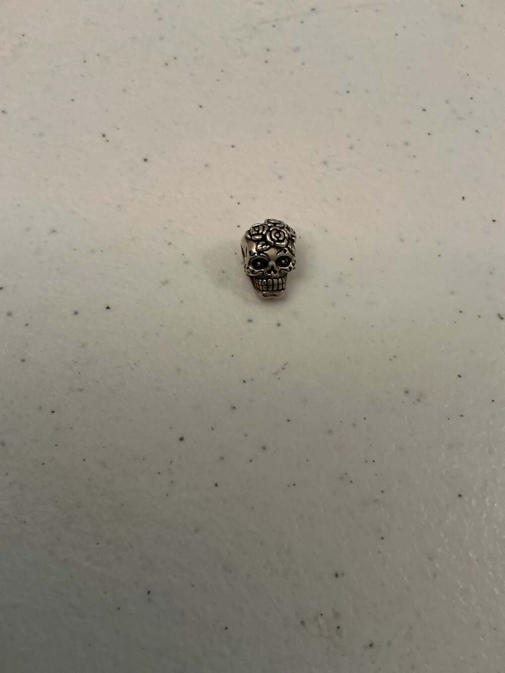 Skull Couture Sterling Silver Bead Charm